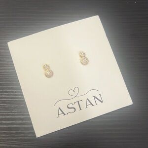 18K gold platted earrings